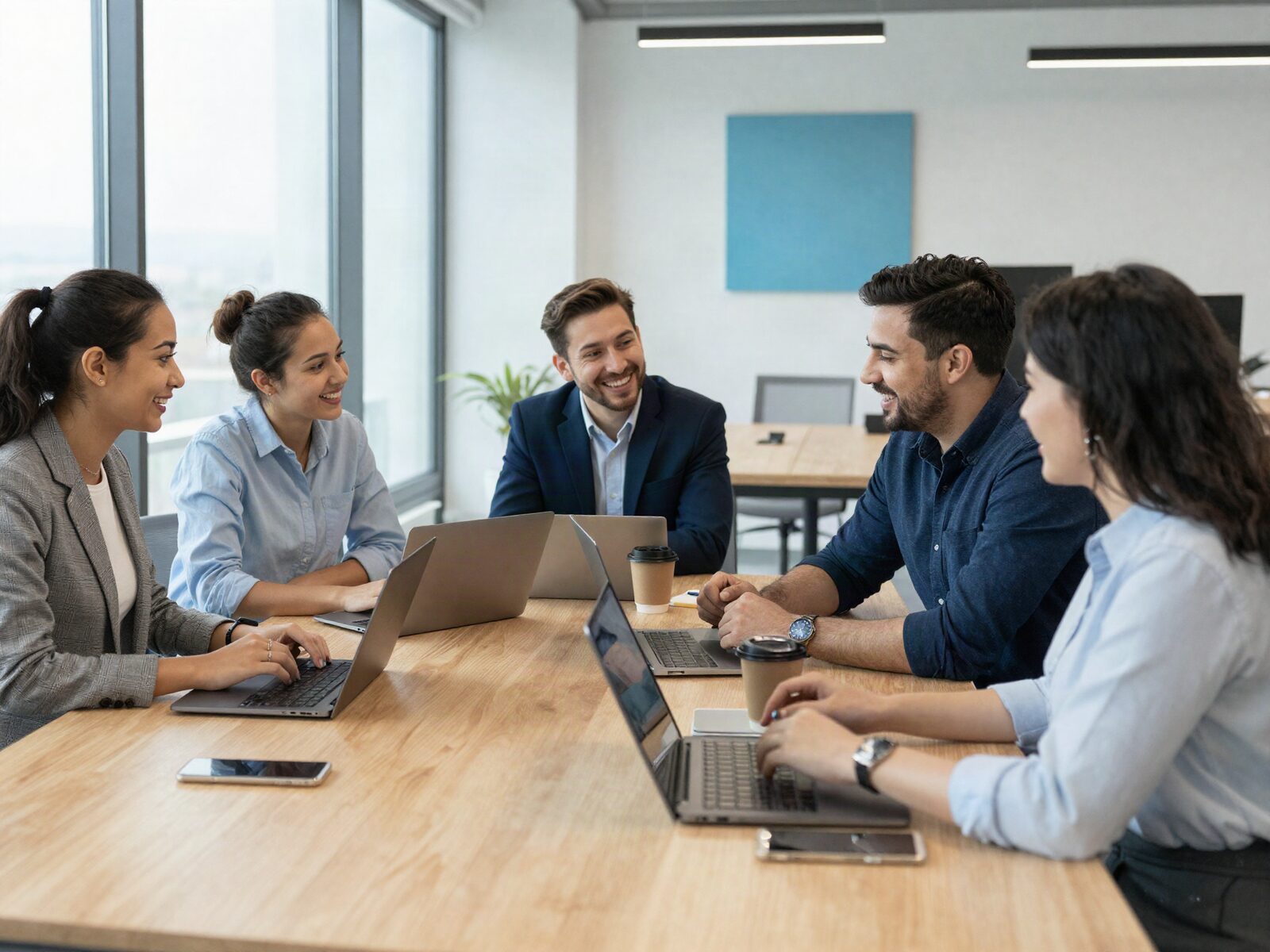 Tech-Become BT danışmanlık ekibi toplantıda